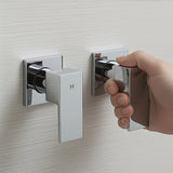 Bathroom Shower Bath Hot and Cold Square Mixer WATERMARK Certified in Chrome
