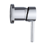 Single Round Shower Bath Mixer Tap Bathroom WATERMARK Approved - Rear View