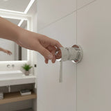 Single Round Shower Bath Mixer Tap Bathroom WATERMARK Approved