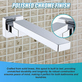 Bath In Wall Swivel Spout in Polished Chrome Finish - 45-Degree Angle
