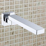 Bath In Wall Swivel Spout in Polished Chrome Finish - Low Angle