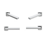 Bath In Wall Swivel Spout in Polished Chrome Finish - Extra Image