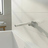 Bath In Wall Swivel Spout in Polished Chrome Finish - Front View