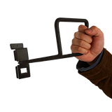 Garage Slatwall Retail Store Display Wall Mount Storage Deep Loop Hooks - Close-Up Angle