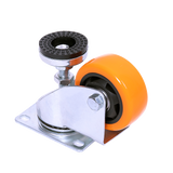 Leveling Casters Swivel Wheels Set of 4, 360 kg Total Load Capacity - 45-Degree Angle
