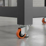 Leveling Casters Swivel Wheels Set of 4, 360 kg Total Load Capacity - Close-Up Angle