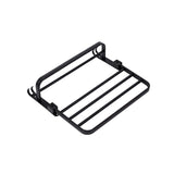Towel Rack Folding Holder with Hook Accessories Wall Hanger Aluminium Bar Shelf - Rear View