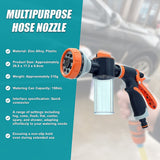 Garden Hose Nozzle Pet Shower Car Wash Leak-Proof Hose Hand Sprayer Switch - Extra Image