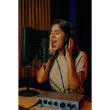 3 Panels Microphone Isolation Shield Mic Sound Absorbing Foam Reflector