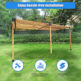 Roof Pergola Gazebo Shed Matte Black Steel Brackets and Black Screen DIY Kits - 45-Degree Angle