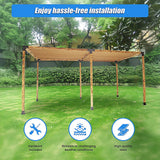 Roof Pergola Gazebo Shed Matte Black Steel Brackets and Coffee Screen DIY Kits - 45-Degree Angle