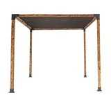 Roof Pergola Gazebo Shed Matte Black Steel Brackets and Black Screen DIY Kits - Extra Image