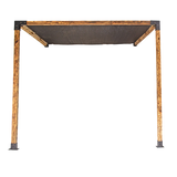 Roof Pergola Gazebo Shed Matte Black Steel Brackets and Black Screen DIY Kits - Extra Image