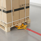 Steel Single Scissor Pallet Puller Clamp 1 Ton Capacity Pallet Grabber - 45-Degree Angle