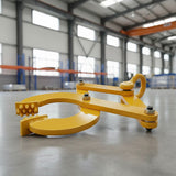 Steel Single Scissor Pallet Puller Clamp 1 Ton Capacity Pallet Grabber - Close-Up Angle