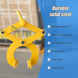 Steel Single Scissor Pallet Puller Clamp 1 Ton Capacity Pallet Grabber - Extra Image