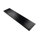 Cuttable Threshold Ramp Rubber Wheelchair Ramp Solid 4 cm Rise 90 cm Wide - Side View