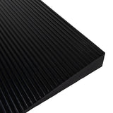 Cuttable Threshold Ramp Rubber Wheelchair Ramp Solid 4 cm Rise 90 cm Wide - Rear View
