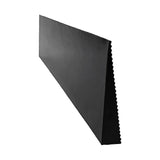 Cuttable Threshold Ramp Rubber Wheelchair Ramp Solid 4 cm Rise 90 cm Wide - Low Angle