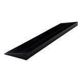 Cuttable Threshold Ramp Rubber Wheelchair Ramp Solid 4 cm Rise 90 cm Wide - Close-Up Angle