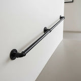 2m Handrail Stair Rail Grab Balustrade Staircase Banister + Installation Kit - Front View