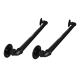 2m Handrail Stair Rail Grab Balustrade Staircase Banister + Installation Kit