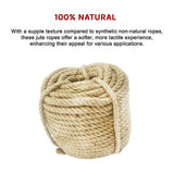Sisal Rope Natural Jute Hemp Manila Twine Cord 20mm*50m - Extra Image