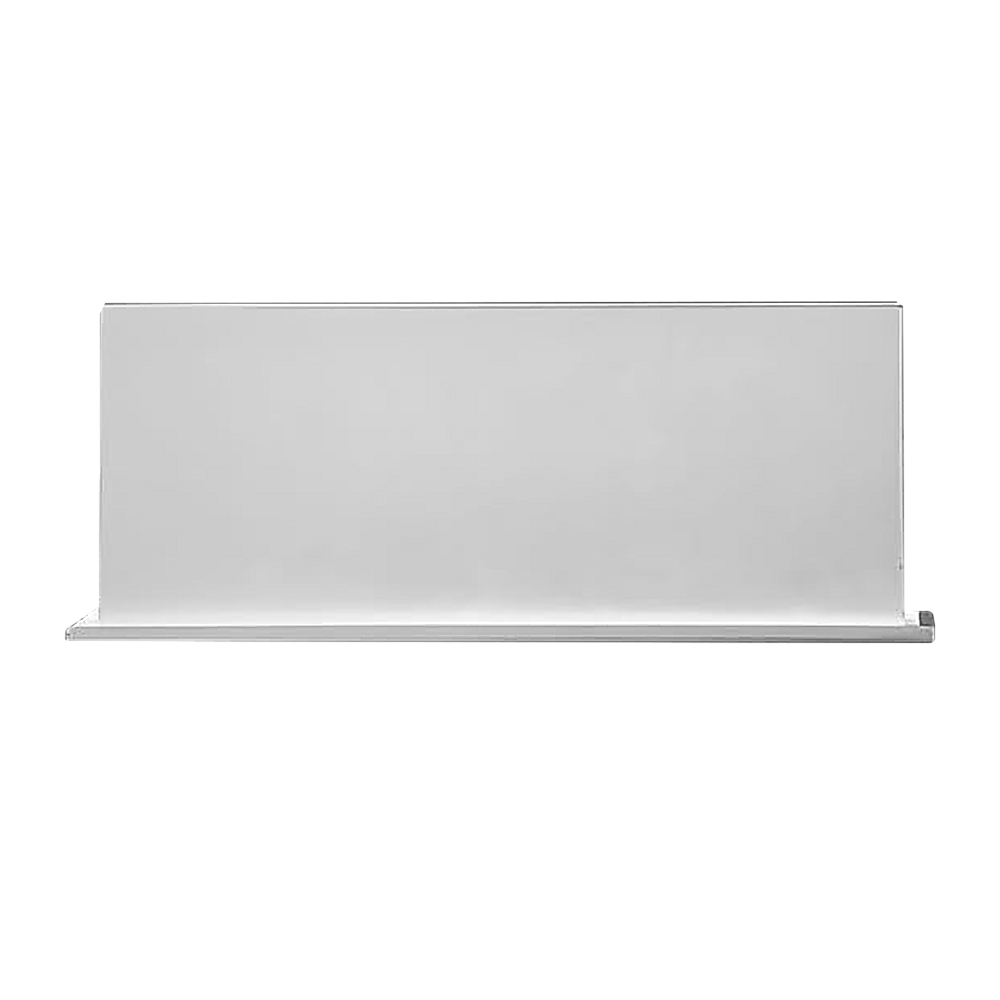 641 x 336 x 101mm Shower Niche Single Shelf Organizer No Tile Needed in White