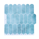 5pcs 3D Wall Stickers Self-adhesive Wallpaper Resistant High Temperature