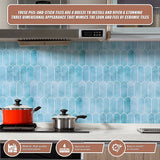 5pcs 3D Wall Stickers Self-adhesive Wallpaper Resistant High Temperature - Extra Image