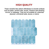 5pcs 3D Wall Stickers Self-adhesive Wallpaper Resistant High Temperature - Extra Image
