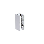 120cm Frameless Glass Sliding Shower Door – With Chrome Rail and U-Brackets for Modern Bathrooms