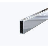 160cm Frameless Glass Sliding Shower Door – With Chrome Rail and Wall Channel for Modern Bathrooms - Extra Image