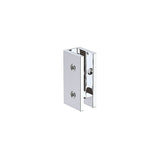 170cm Frameless Glass Sliding Shower Door – With Chrome Rail and U-Brackets for Modern Bathrooms - Close-Up Angle
