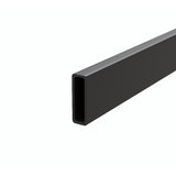 180cm Frameless Glass Sliding Shower Door – With Black Rail and U-Brackets for Modern Bathrooms - Extra Image