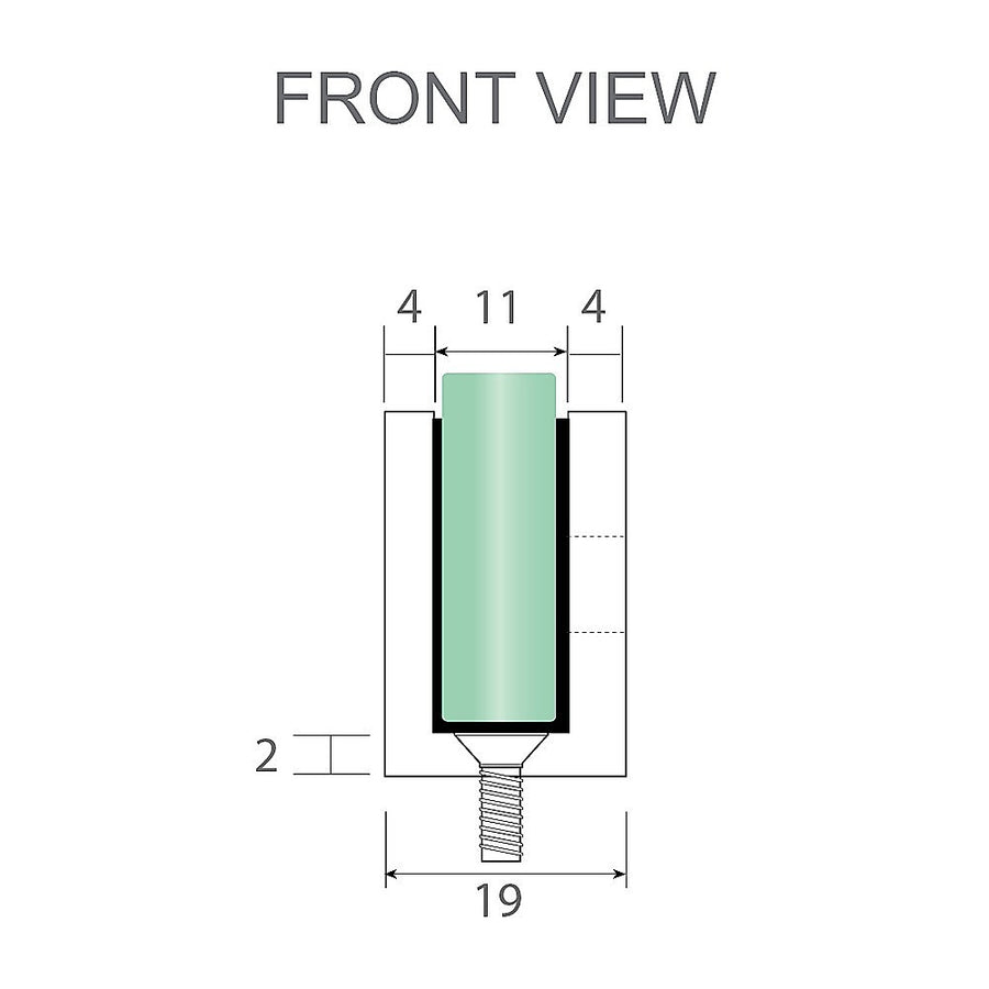 160cm Frameless Glass Sliding Shower Door – With White Rail and U-Brackets for Modern Bathrooms