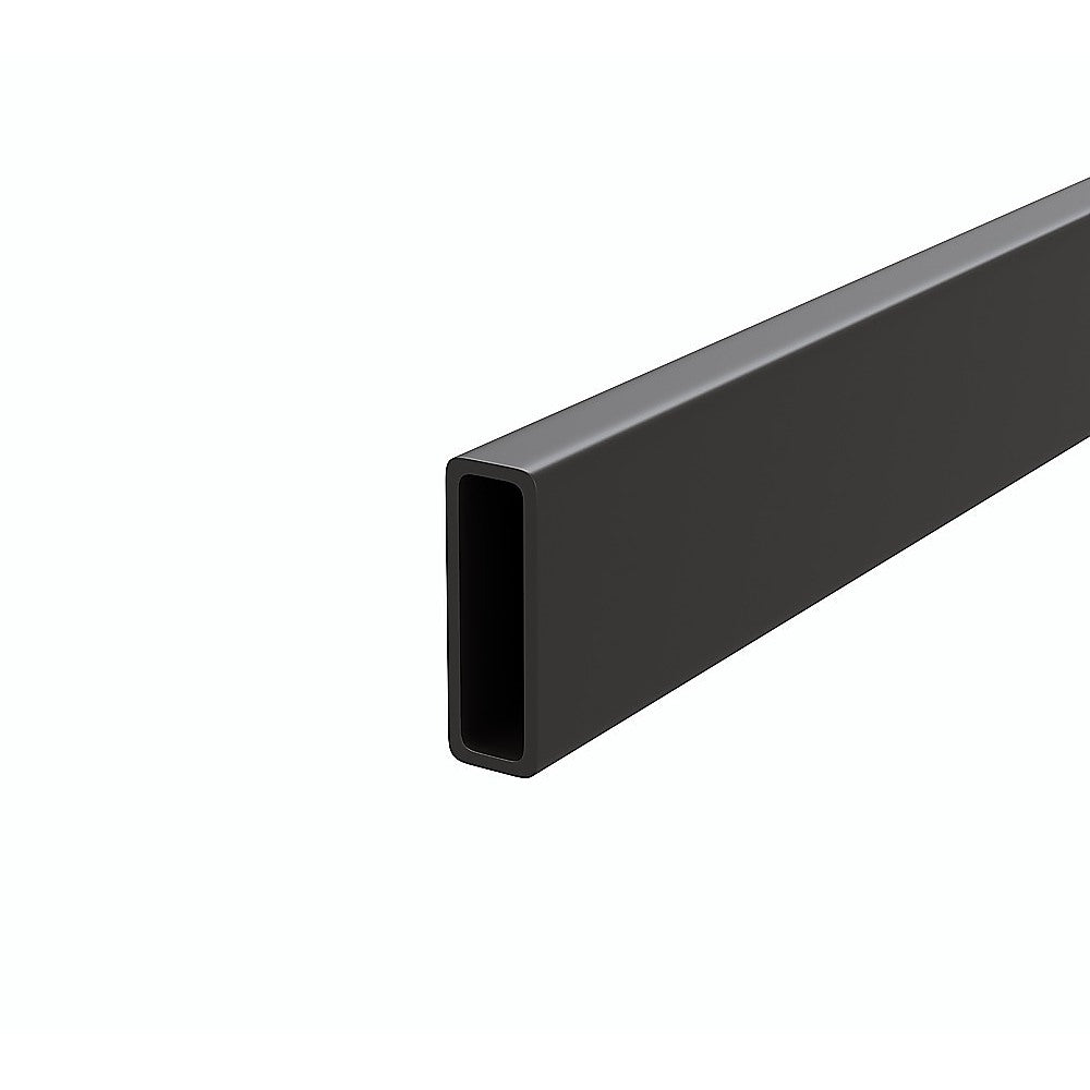 140x90cm Frameless Glass Sliding Corner Shower with Black Rail and Hardware