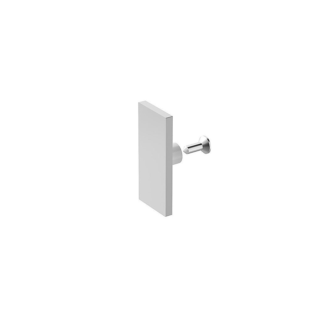 140x90cm Frameless Glass Sliding Corner Shower – With White Rail and Wall Channel for Contemporary Bathrooms