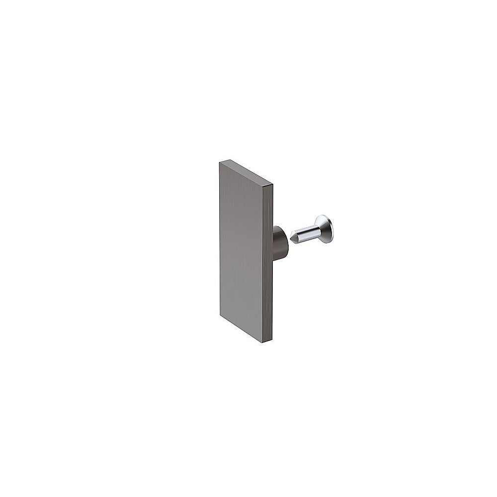 120x90cm Frameless Glass Sliding Corner Shower – With Gunmetal Rail and Wall Channel for Contemporary Bathrooms