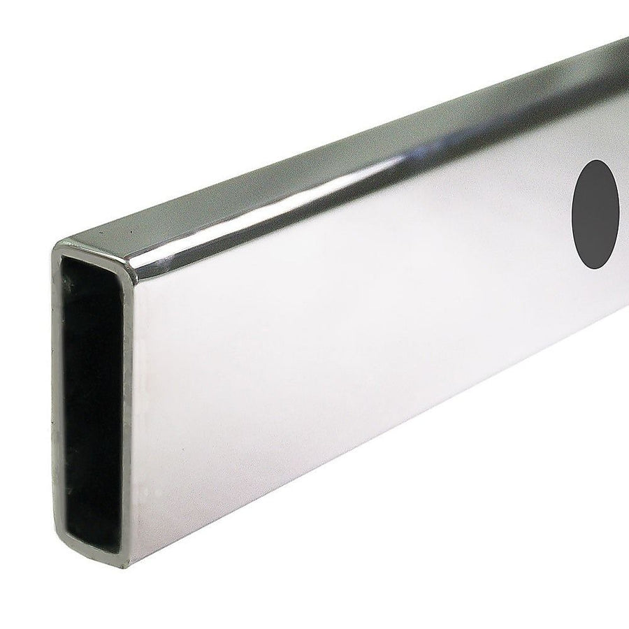 150x90cm Frameless Glass Sliding Corner Shower – With Chrome Rail and U-Brackets for Contemporary Bathrooms