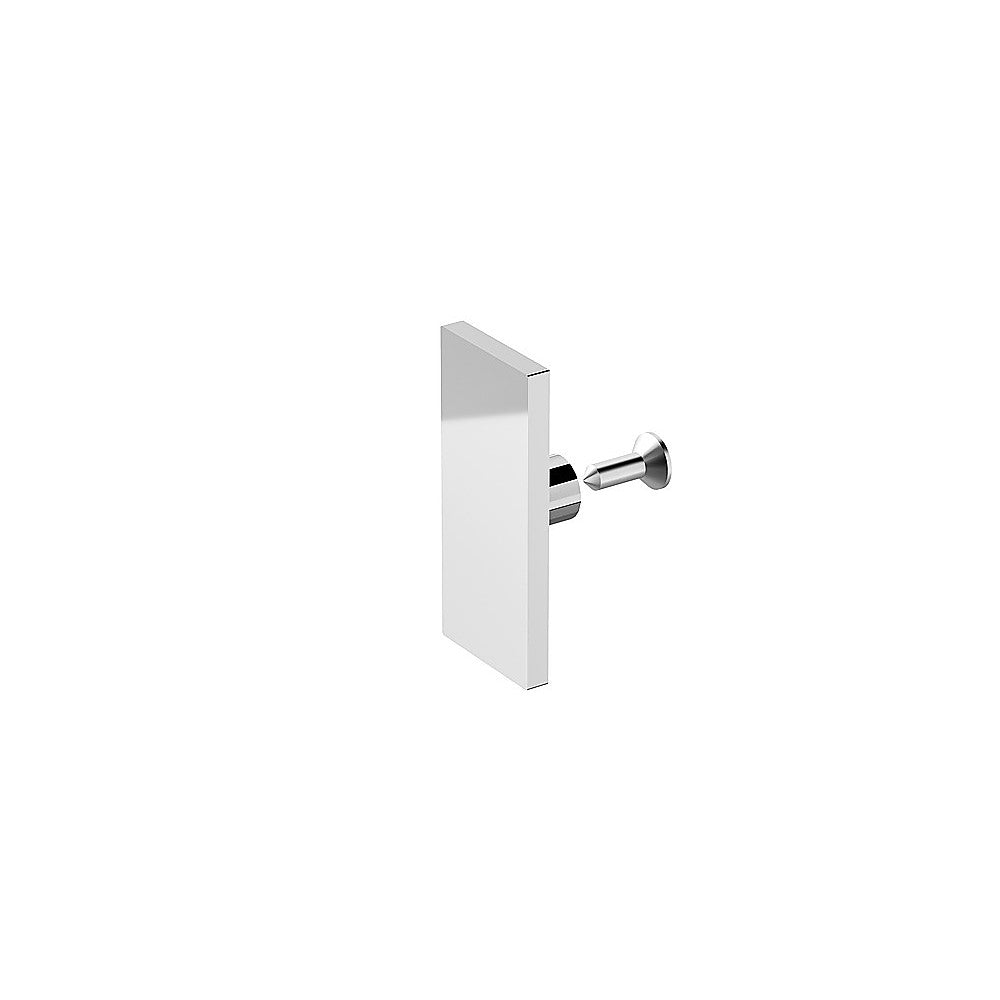 160x100cm Frameless Glass Sliding Corner Shower – With Chrome Rail and Wall Channel for Contemporary Bathrooms