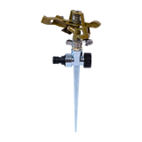 Easy to Install Irrigation Sprinkler 360 Degree Rotating Sprinkler Gun Zinc Alloy Adjustable Rocker Sprinkler