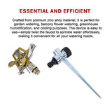 Easy to Install Irrigation Sprinkler 360 Degree Rotating Sprinkler Gun Zinc Alloy Adjustable Rocker Sprinkler - Extra Image