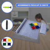 Puzzles Rollers 2 Sets Table Jigsaw Puzzles Felt Mat Board Inflator Puzzle Blanket - Extra Image