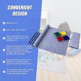 Puzzles Rollers 2 Sets Table Jigsaw Puzzles Felt Mat Board Inflator Puzzle Blanket