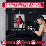 Wall Hanging Boxing Punching Bag Speed Training Stress Relief Kit with Wall Mount Bracket - Extra Image