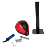 Wall Hanging Boxing Punching Bag Speed Training Stress Relief Kit with Wall Mount Bracket - Rear View