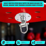 Heavy Duty Boxing Swivel Steel Punch Bag Bearing MMA Speed