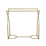 Commercial Clothing Garment Rack Retail Shop in Gold