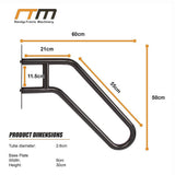 Handrail Steps Railing Outdoor Indoor Metal Rail - Extra Image